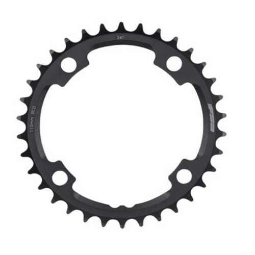 Full Speed Ahead Full Speed Ahead Gossamer ABS Chainring - 34t, 110 Full Speed Ahead ABS BCD, 4-Bolt, Aluminum, N10/N11, Black