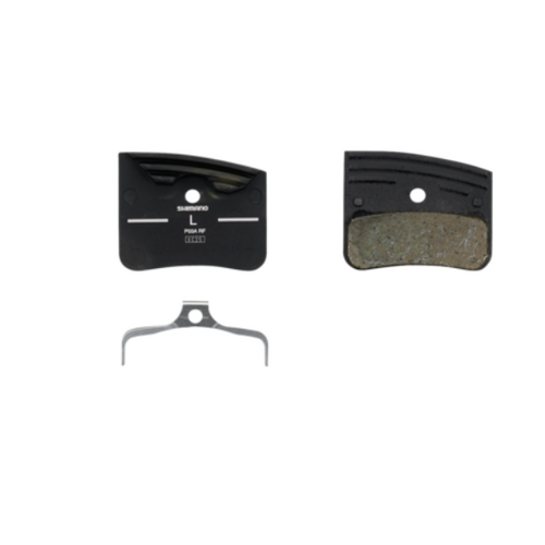 Shimano RESIN PAD W/FIN (P03A-RF), PAD SPRING, 1 PAIR