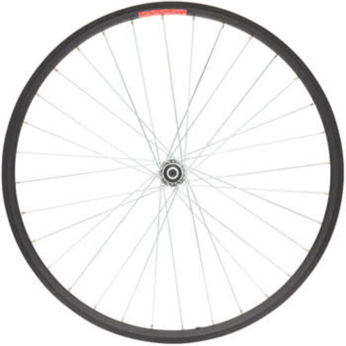 Sta-Tru Sta-Tru Double Wall Front Wheel - 24", Bolt-On, 3/8 x 100mm, Black