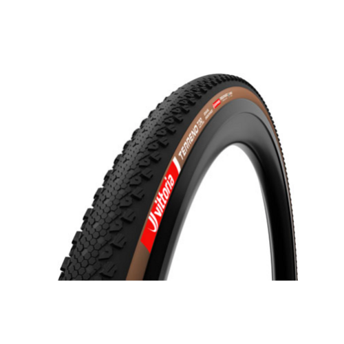 Vittoria Vittoria Terreno T30 Fine Loose Tire - 700 x 45, Tubeless, Folding, Black/Brown, Gravel Endurance, Graphene, G2.0