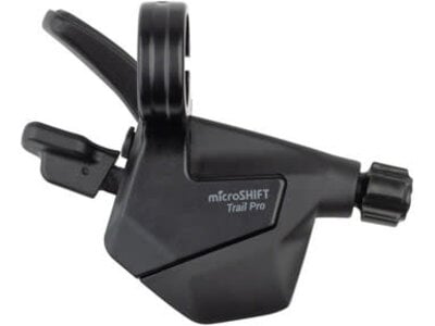 microSHIFT microSHIFT ADVENT X Trail Trigger Pro E-Bike Right Shifter - 1x10 Speed, Single Click, Thumb Pad, ADVENT X Compatible Only