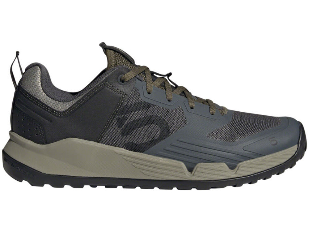 Five Ten Five Ten Trailcross XT Flat Shoes - Men's, Gray Six/Core Black/Olive Strata, 12.5