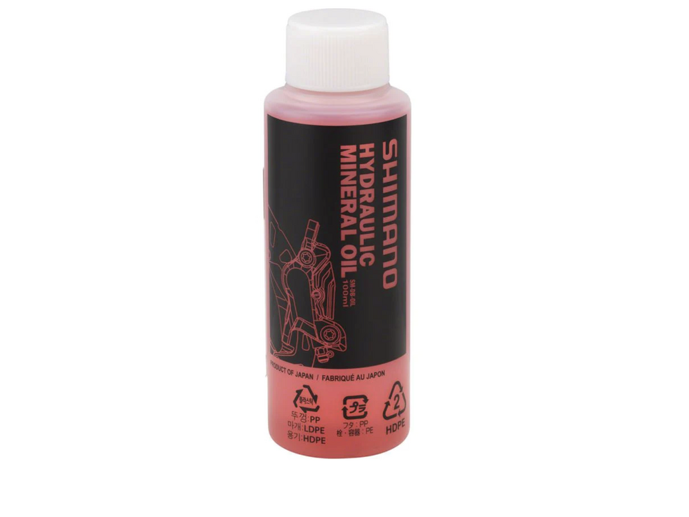 Shimano HYDRAULIC DISC BRAKE OIL (MINERAL OIL), SM-DBOIL, FOR SHIMANO DISC BRAKE, 100ml