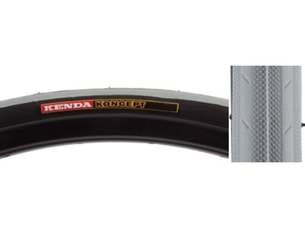Kenda TIRE KEN KONCEPT 24x1 GY/BK WIRE 23-540 110psi K191