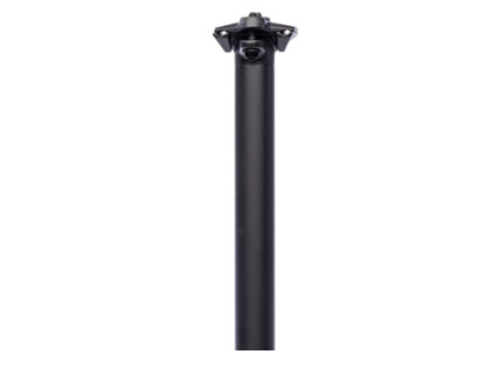 Teravail Teravail Stratum Seatpost - 30.9 x 400mm, 0mm Offset, Black