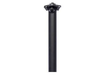 Teravail Teravail Stratum Seatpost - 30.9 x 400mm, 0mm Offset, Black