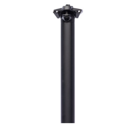 Teravail Teravail Stratum Seatpost - 30.9 x 400mm, 0mm Offset, Black