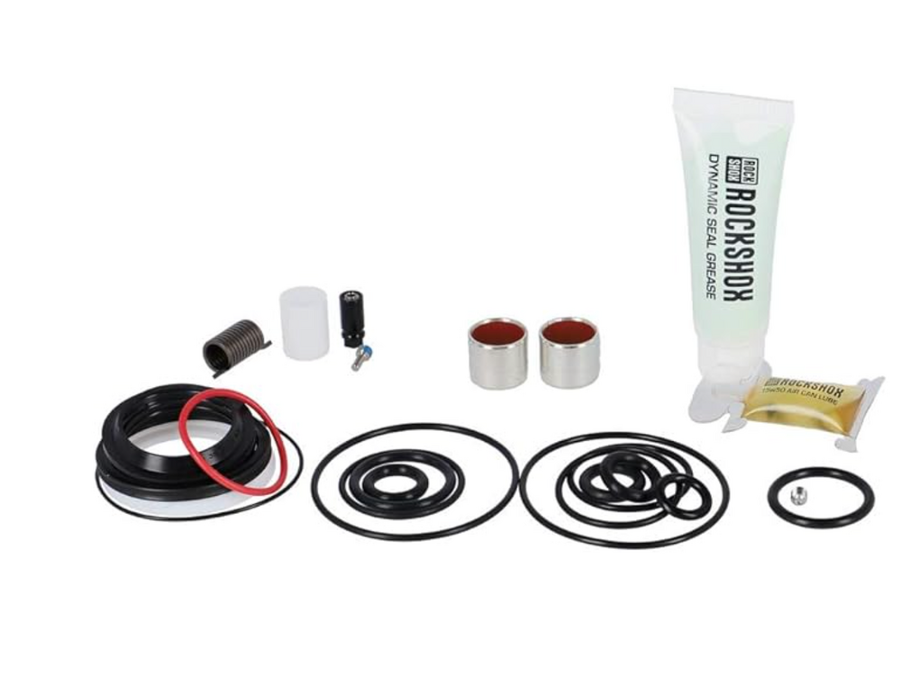 RockShox RockShox Rear Shock Service Kit - 200 Hour/1 Year, DELUXE/DELUXE REMOTE A1-B2 (2017-2020)/DELUXE NUDE B1+ (2019+)
