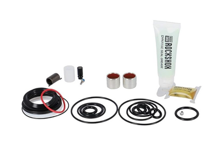 RockShox RockShox Rear Shock Service Kit - 200 Hour/1 Year, DELUXE/DELUXE REMOTE A1-B2 (2017-2020)/DELUXE NUDE B1+ (2019+)