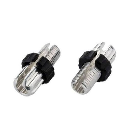 Jagwire M10 Slotted Alloy Adjusting Barrel Silver/Black single