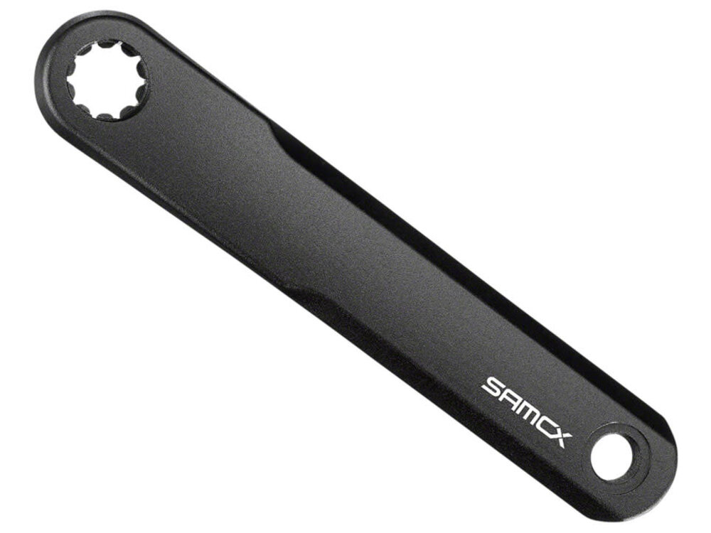 SAMOX Samox E3 BO Ebike Crank Arm Set - 165mm, Bosch GEN 2/ Yamaha (ISIS Spindle), 15mm offset, Black