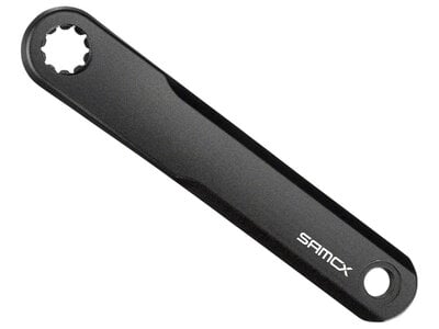 SAMOX Samox E3 BO Ebike Crank Arm Set - 165mm, Bosch GEN 2/ Yamaha (ISIS Spindle), 15mm offset, Black