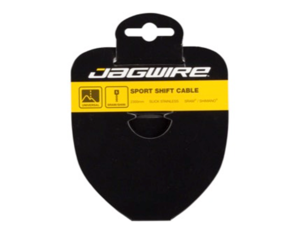 Jagwire Jagwire Sport Shift Cable - 1.1 x 2300mm, Slick Stainless Steel, For Campagnolo