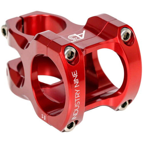Industry Nine Industry Nine A35 Stem - 50mm, 35mm Clamp, +/-6, 1 1/8", Aluminum, Red