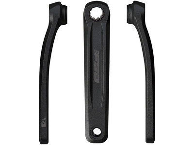 Full Speed Ahead Full Speed Ahead CK-320 Ebike Crank Arm Set - ISIS 170mm, without bolts, Black