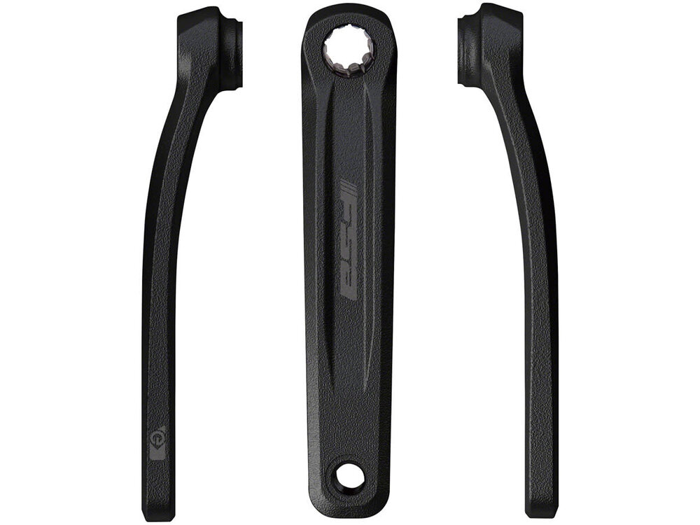 Full Speed Ahead Full Speed Ahead CK-320 Ebike Crank Arm Set - ISIS 170mm, without bolts, Black