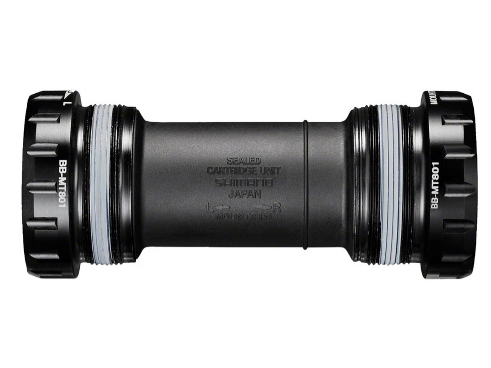Shimano BOTTOM BRACKET, BB-MT801, RIGHT & LEFT ADAPTER (BSA THREADED), BEARING, INNER COVER, SPACER 2.5MMX3, W/TL-FC25