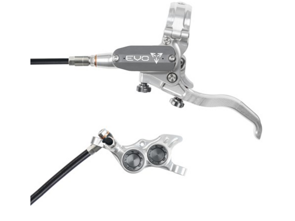 Hope Tech 4 EVO TR4 - Silver/Smoke Right/Rear