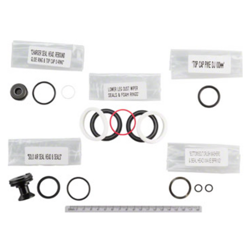 RockShox RockShox Fork Service Kit - 200 Hour/1 Year, Pike/Pike DJ Solo Air A1 (2015-2017)
