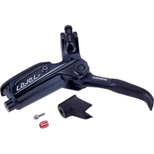 Sram SRAM Level T Replacement Hydraulic Brake Lever Assembly with Barb and Olive(No Hose), Dark Gray