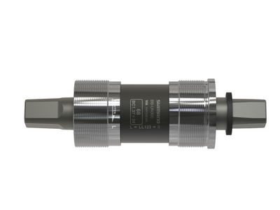 Shimano STANDARD BOTTOM BRACKET, BB-UN300, SPINDLE: SQUARE TYPE, SHELL: BSA 68MM, SPINDLE: 127.5MM (D-EL), W/FIXING BOLT
