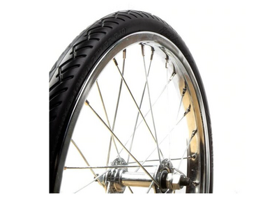 Tannus Tannus Mini-Velo 18"x1.25 (32-355) Midnight Black Airless Tire