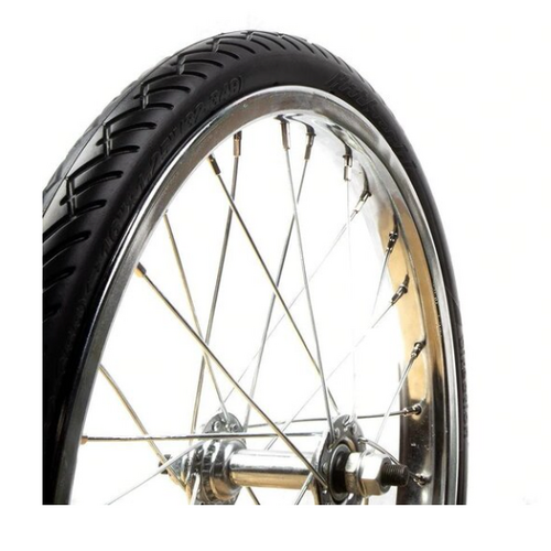 Tannus Tannus Mini-Velo 18"x1.25 (32-355) Midnight Black Airless Tire