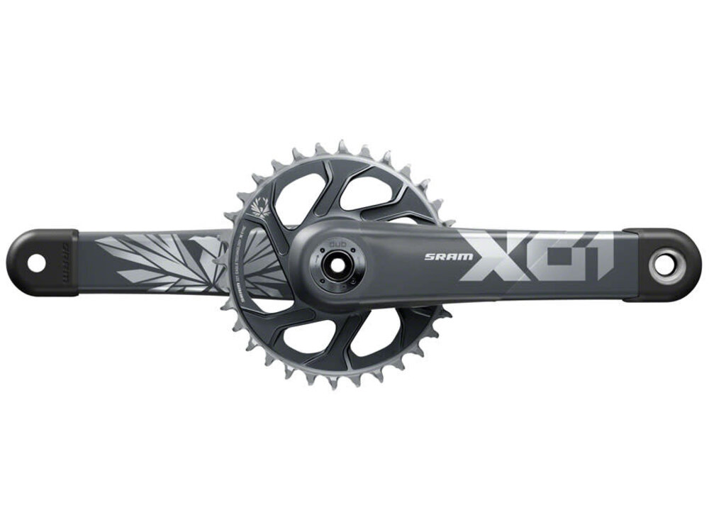 Sram SRAM X01 Eagle Boost Crankset - 165mm, 12-Speed, 32t, Direct Mount, DUB Spindle Interface, Lunar/Polar, C2
