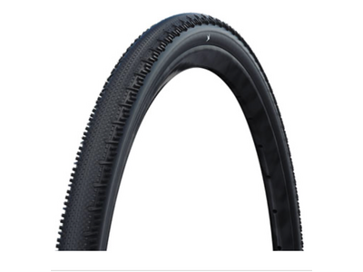 Schwalbe Schwalbe G-One RS Tire - 700 x 35, Tubeless, Folding, Black, Performance, RaceGuard, Addix Green, E-25