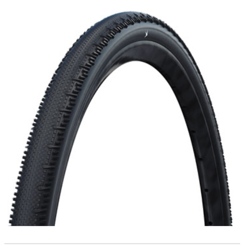 Schwalbe Schwalbe G-One RS Tire - 700 x 35, Tubeless, Folding, Black, Performance, RaceGuard, Addix Green, E-25