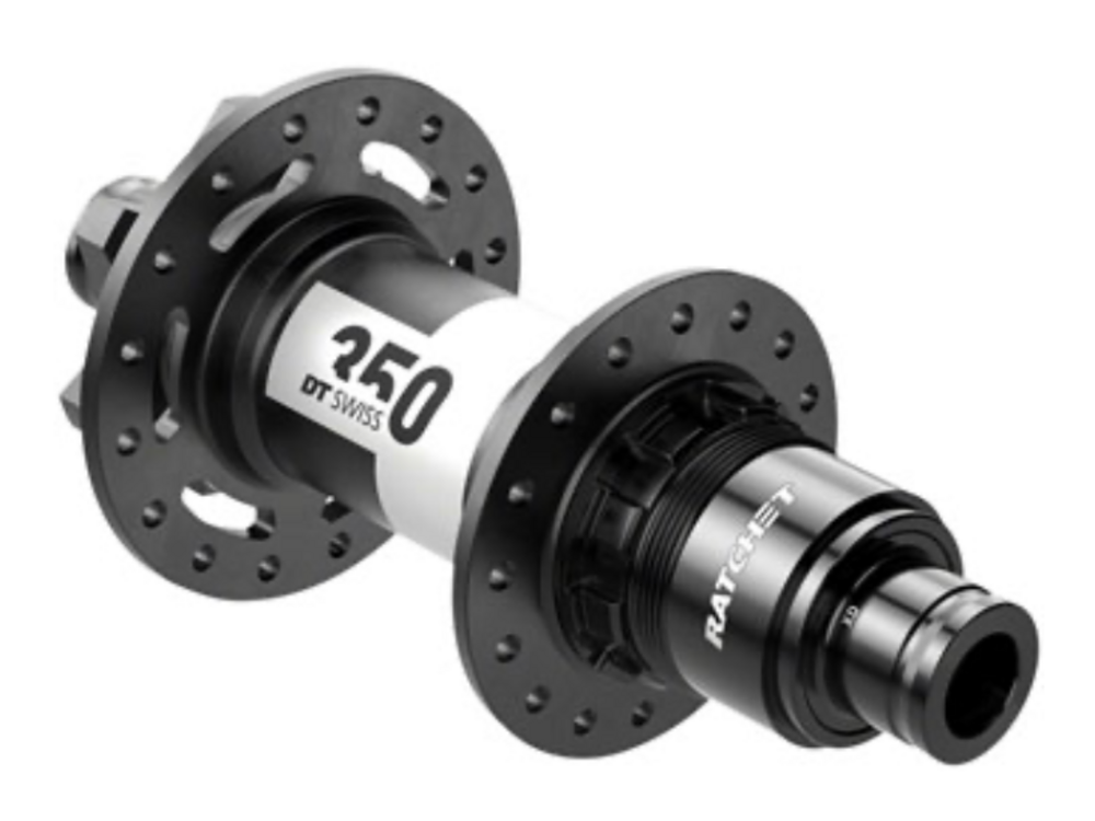 DT Swiss DT Swiss 350 Rear Hub - 12 x 157mm, 6-Bolt, XD, Black, 32H, 36pt