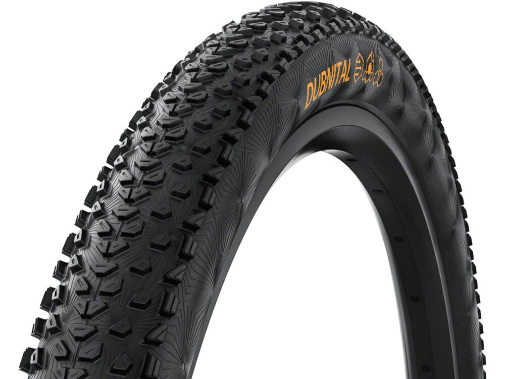 Continental Continental Dubnital Tire - 29 x 2.00 / 700 x 50, Tubeless, Folding, Black, Rapid, Race Casing, E25