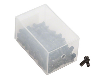 DT Swiss DT Swiss Pro Head Brass Nipples: 2.0 x 14mm, Black