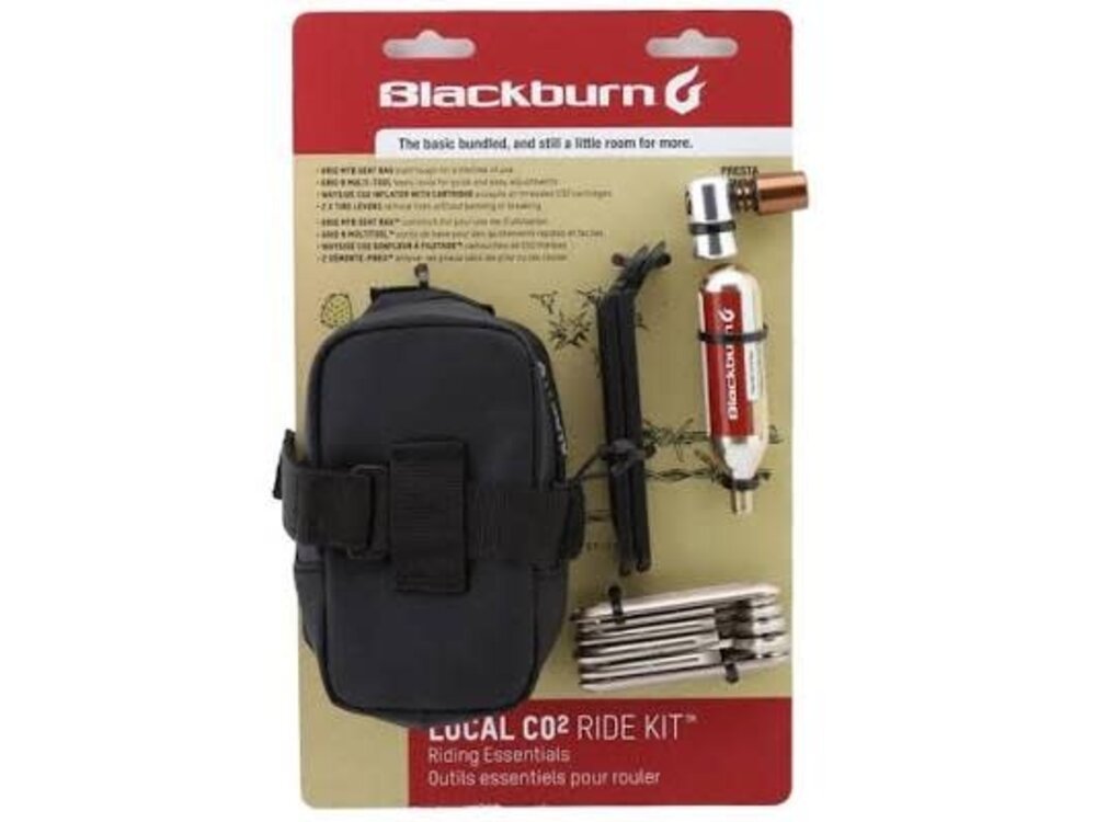 Blackburn LOCAL CO2 RIDE KIT BLACK BLACK NS