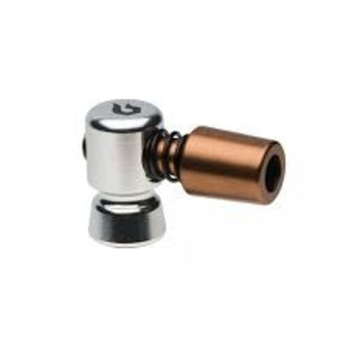 Blackburn Blackburn Wayside CO2 Thread On Inflator - Metallic Silver