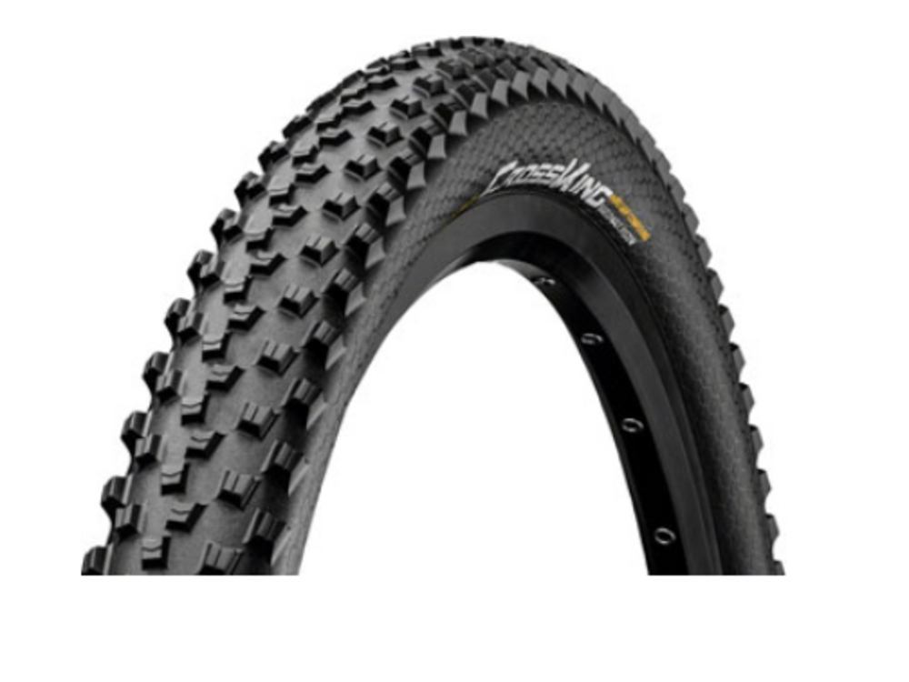 Continental Continental Cross King Tire - 27.5 x 2.30, Tubeless, Folding, Black, PureGrip, ShieldWall System, E25