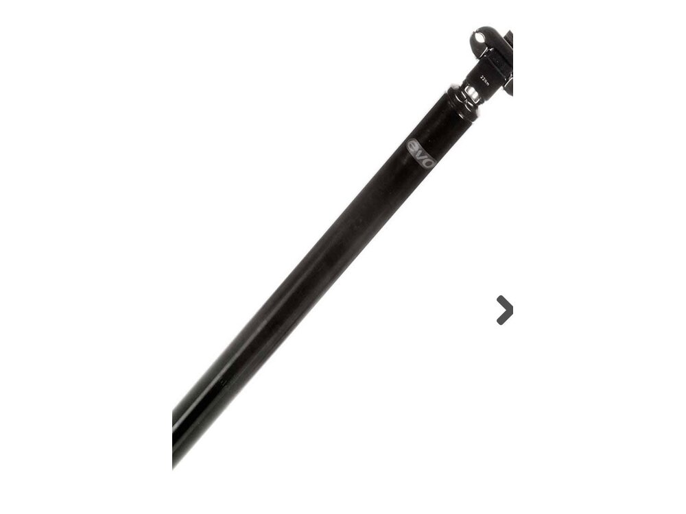 EVO EVO,  E-Force AL, Seatpost, Black, 400 X 26.0mm