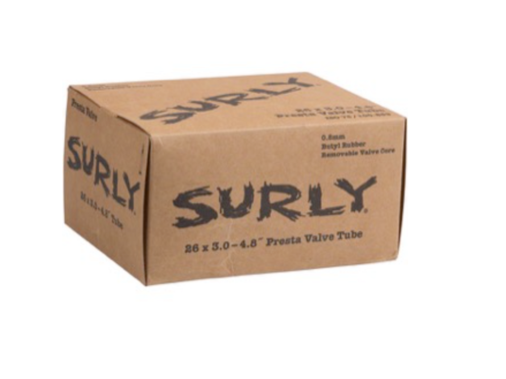 Surly Surly Plus Fat Bike Tube - 26+, 26  x  3.0 - 4.8, Presta Valve
