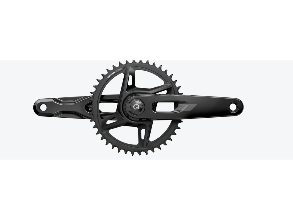 Sram SRAM, Rival 1x XPLR Powermeter E1, Power Meter Crankset, Speed: 12/13, Spindle: 28.99mm, BCD: Direct Mount SRAM 8 Bolt, 42, DUB, 165mm, Black, Road