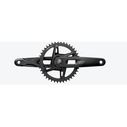 Sram SRAM, Rival 1x XPLR Powermeter E1, Power Meter Crankset, Speed: 12/13, Spindle: 28.99mm, BCD: Direct Mount SRAM 8 Bolt, 42, DUB, 165mm, Black, Road