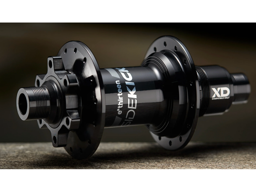 eThirteen Sidekick Rear MTB Hub - 12x148, 6-Bolt, XD, Black, 32H