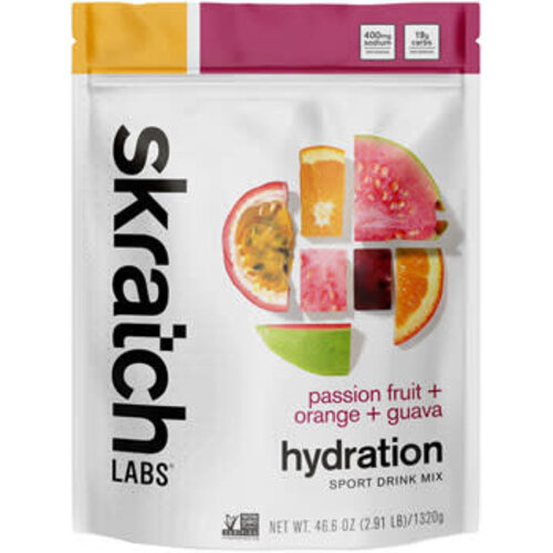 Skratch Labs Skratch Labs Hydration Sport Drink - Passion Fruit/Orange/Guava,  60-Serving Resealable Bag