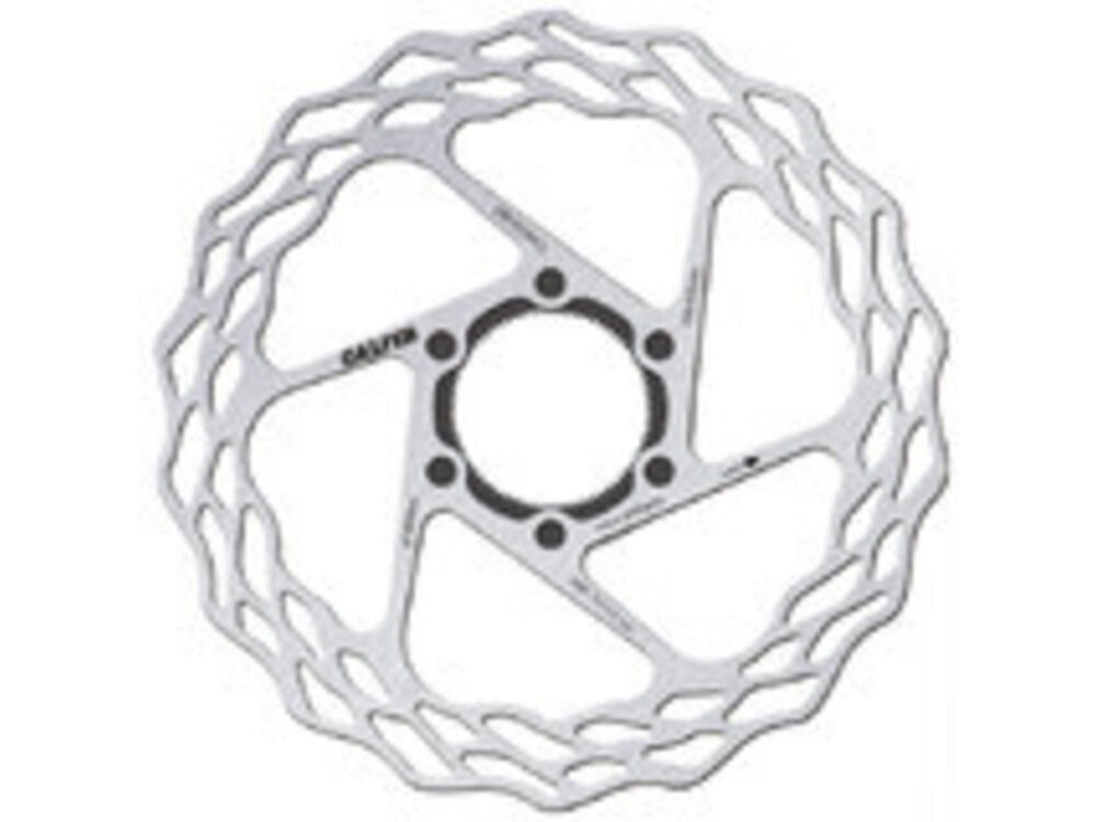 Galfer Galfer 140mm Rotor, 1.8mm, Road CL, Black/Silver