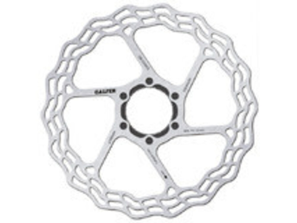 Galfer Galfer 160mm Rotor, 1.8mm, Road CL, Black/Silver