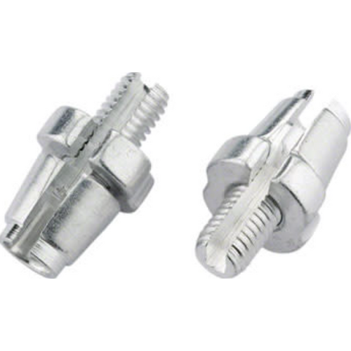 Jagwire M7 Slotted Alloy Adjusting Barrel Silver