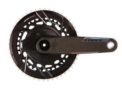 Sram SRAM Force AXS Power Meter Crankset - 170mm, 12-Speed, 48/35t Thread Mount, 8-Bolt PM Spider, DUB Spindle, Carbon, E1
