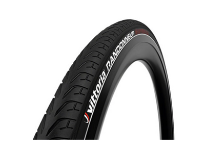 Vittoria Vittoria Randonneur Reflect Tire - 700 x 38, Clincher, Wire, Black