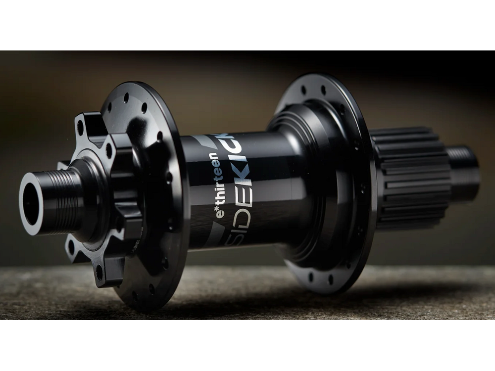 eThirteen Sidekick Rear MTB Hub - 12x148, 6-Bolt, MS, Black, 32H