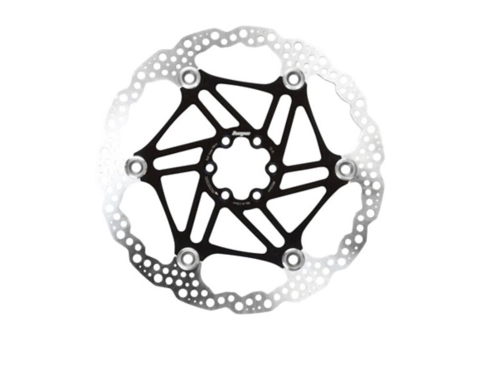 Hope Hope Floating Disc Brake Rotor - 180mm, 6-Bolt, Black