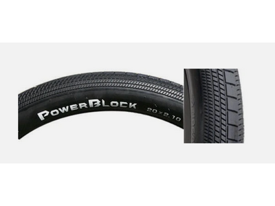 Tioga Tioga PowerBlock Tire - 24 x 1.75 Clincher Wire Black 60tpi